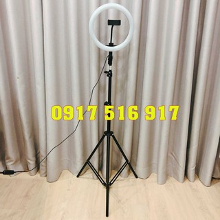[Hàng Loại1] Đèn LiveStream 20cm 26cm 34cm 45cm Tặng Kèm Chân Đỡ & Kẹp Điện Thoại_ Bảo hảnh 12 tháng