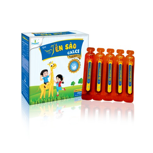 Siro Yến sào Calci Max Gold - Sản phẩm bổ sung calci