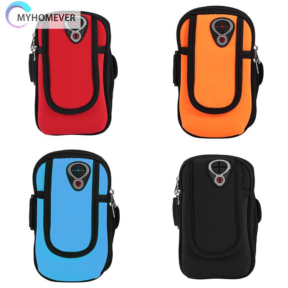 myhomever Outdoor Sports Jogging Gym Armband Running Bag Mobile Phone Case Holder Bag