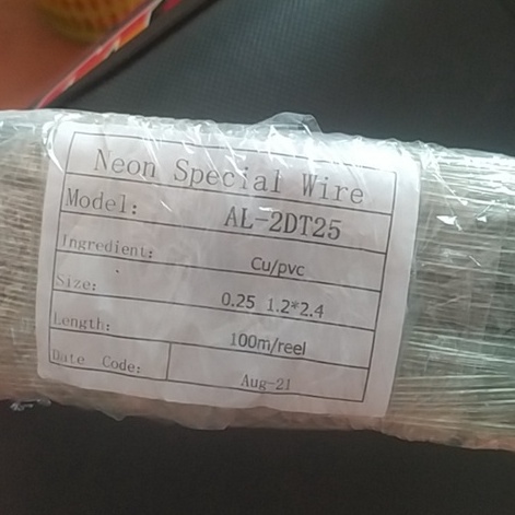 10M Dây điện trong  0.25 dùng làm led neon
