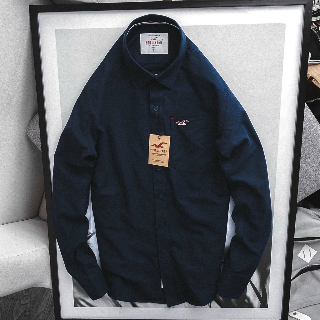 ÁO SƠ MI NAM TAY DÀI VẢI OXFORD ĐẸP