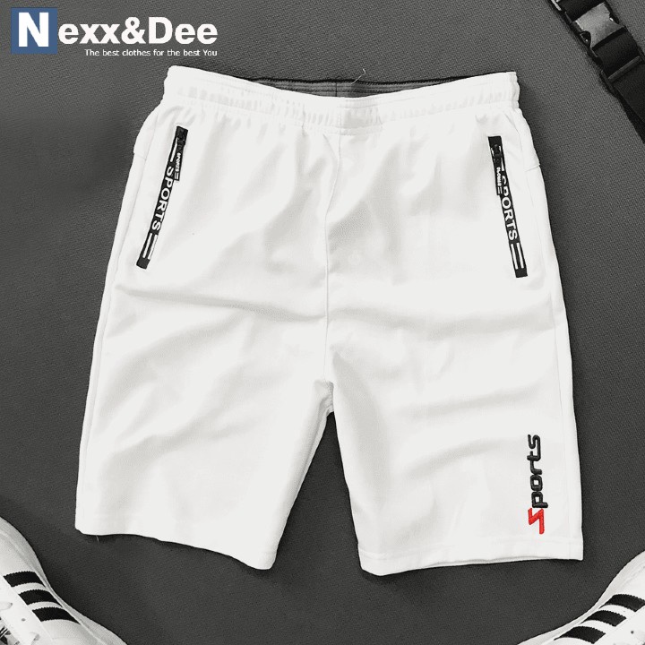 Quần short thể thao nam vải thun nỉ co dãn phù hợp tập gym chạy bộ Nexx&amp;Dee-QS05