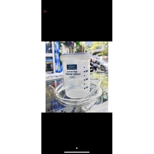 Bình đựng dịch hút mũi bayoka 500ml