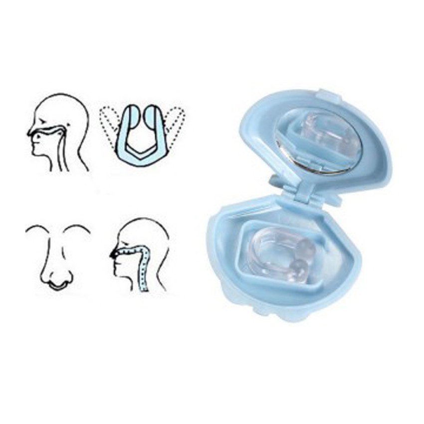 Chống Ngáy Ngủ Nhật Bản M1 - Dụng Cụ Chống Ngáy Khi Ngủ - Kẹp Mũi Silicon Chống Ngáy Ngủ Hiệu Quả An Toàn Kazak Shop