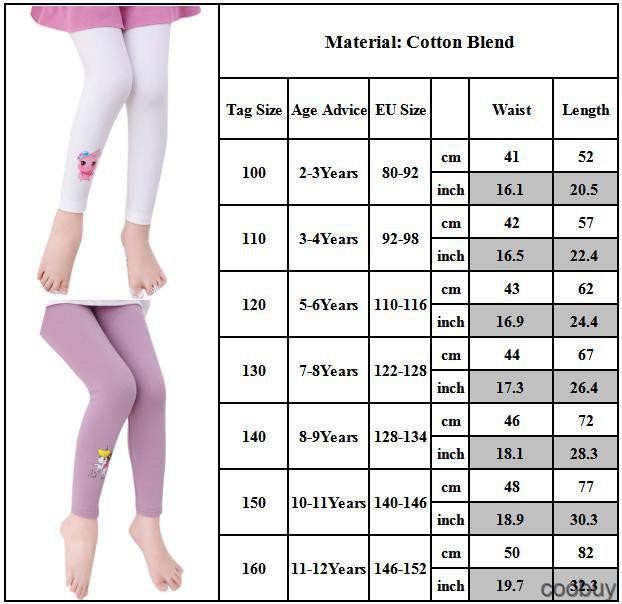 Quần Legging Cotton Thoáng Khí Phong Cách Thể Thao Hàn Quốc Cho Bé Gái