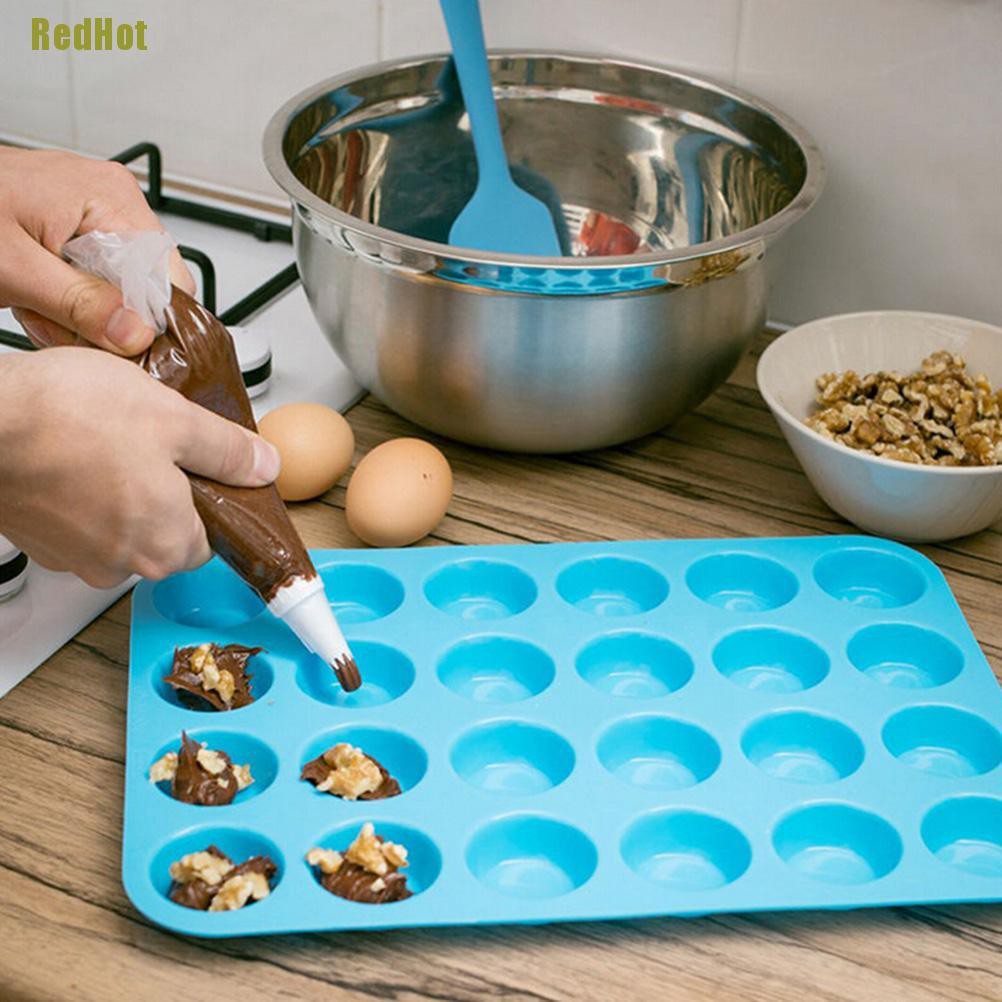 Khuôn silicone 24 Ô Làm Xà Phòng