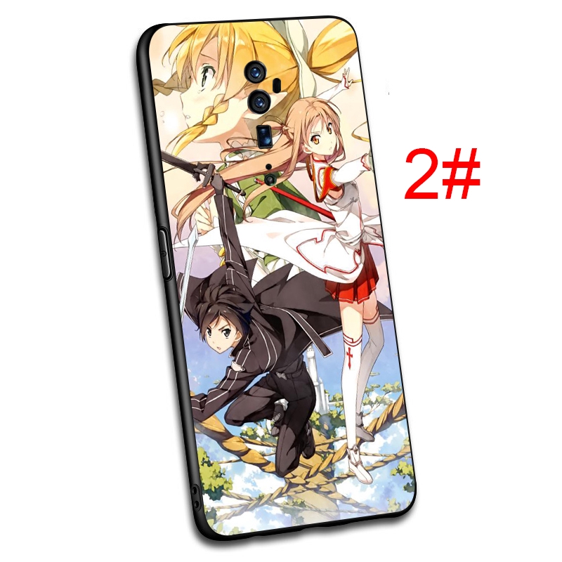 Ốp Lưng Điện Thoại In Hình Sword Art Online Cho Realme C2 C3 2 3 5 6 Pro 5i 5s X Lite Q Xt X2 X50 A5