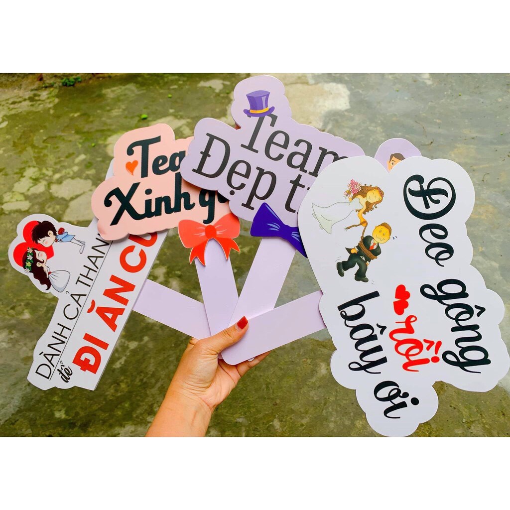 Hashtag Cầm Tay Chụp Hình Đám Cưới, Sinh Nhật, Sự Kiện, Họp Lớp...Thiết Kế Theo Yêu Cầu
