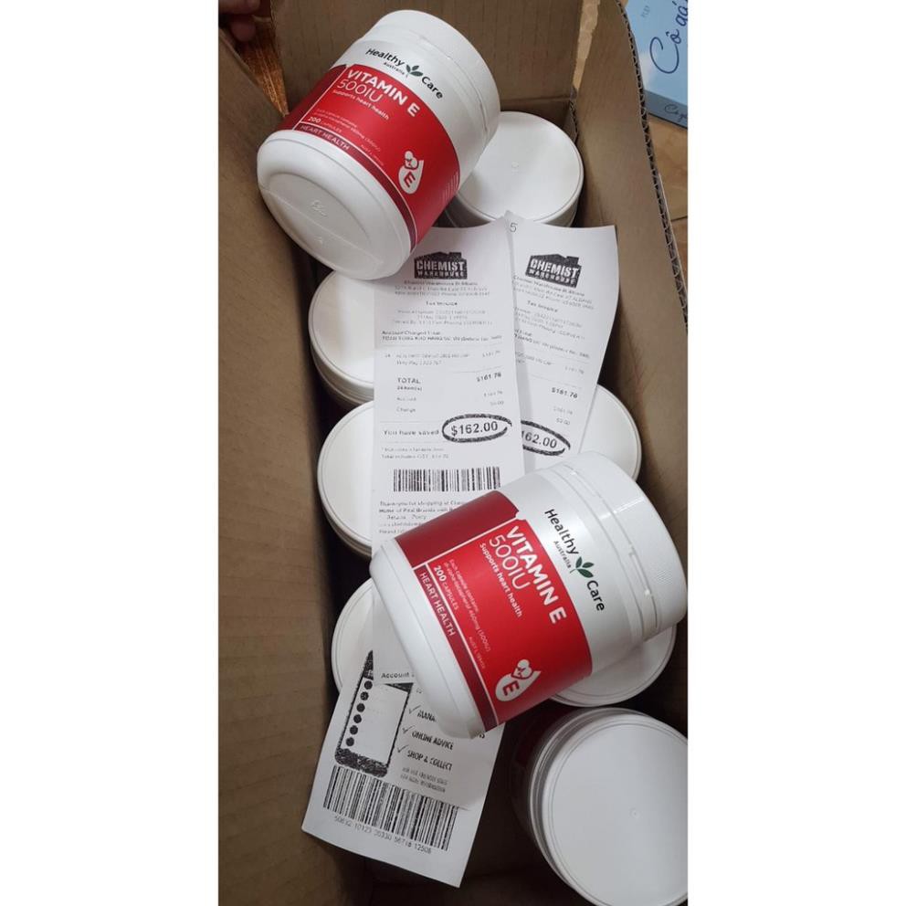 (Date 2023) Viên uống hỗ trợ da vitamin e Healthy care 200 viên | BigBuy360 - bigbuy360.vn