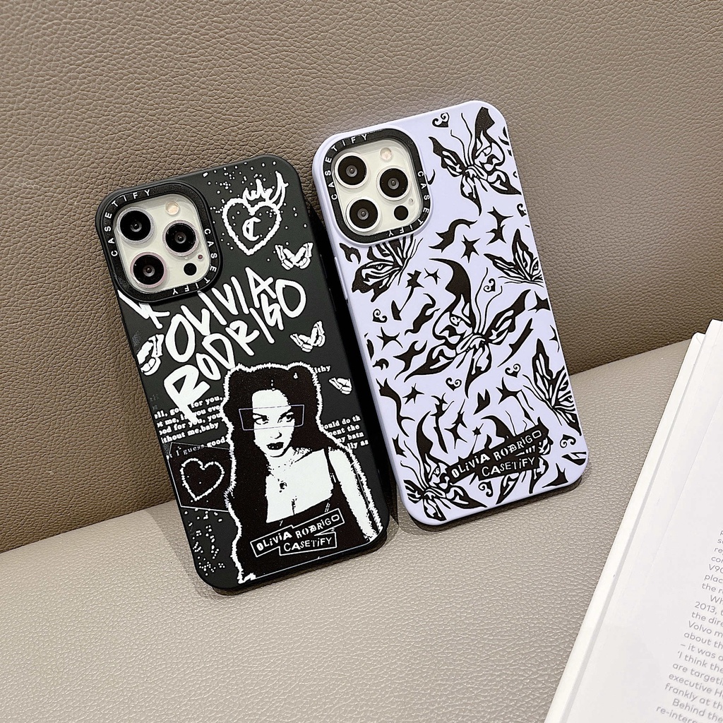 Ốp Điện Thoại Trong Suốt Hình Bướm Cho iPhone13Pro iPhone12Pro XS iPhone11 12Promax 13Promax 11 12 13 7P