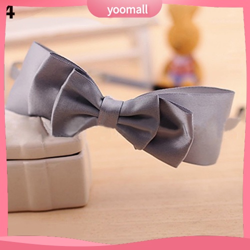 Băng Đô Cài Tóc Đính Nơ Lớn Dễ Thương Dành Cho Bé Gái