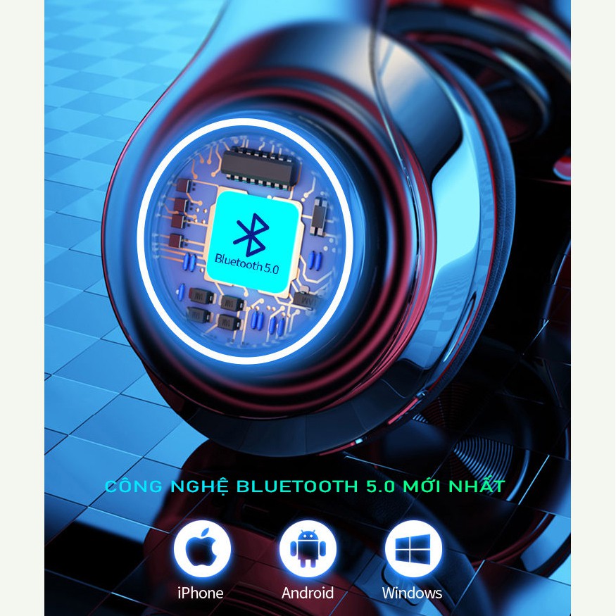 Tai Nghe Chụp Tai Bluetooth Không Dây SIDOTECH B39S Chống Ồn Pin Trâu Chơi Thể Thao Gaming Pubg Mobile Android Iphone | WebRaoVat - webraovat.net.vn