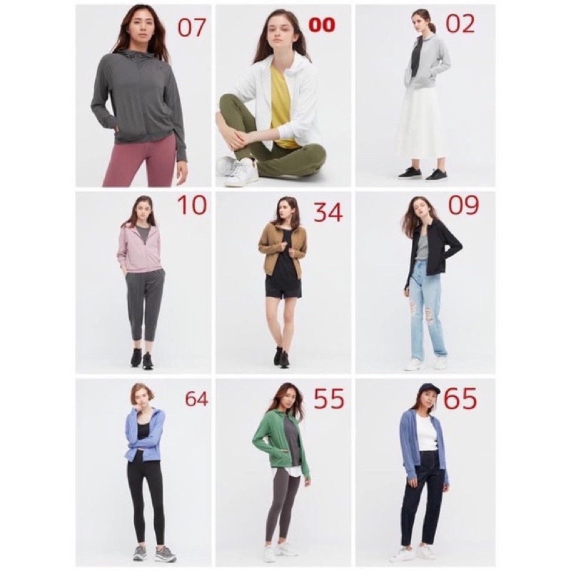 Áo chống nắng làm mát Uniqlo 2022