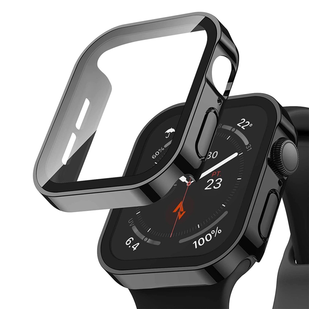 Kính Cường Lực Bảo Vệ Màn Hình Chống Thấm Nước 44mm 45mm Cho iwatch SE 7 6 SE 5 4 40mm 41mm Ốp