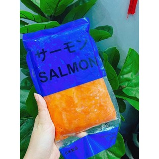 Vụn cá hồi bao xanh xuất nhật túi 550-600gam