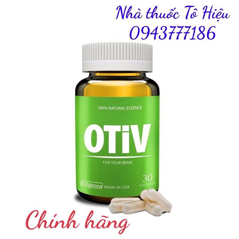 (Chính hãng có tem tích điểm) OTIV - Hỗ Trợ Cải Thiện Mất Ngủ, Đau Nửa Đầu, Tăng Cường Trí Nhớ