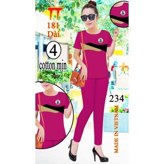 Bộ cotton mịn hàng cao cấp