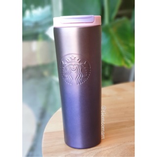 Bình giữ nhiệt Starbucks Stainless Steel Tumbler 473ml - Hồng Tím