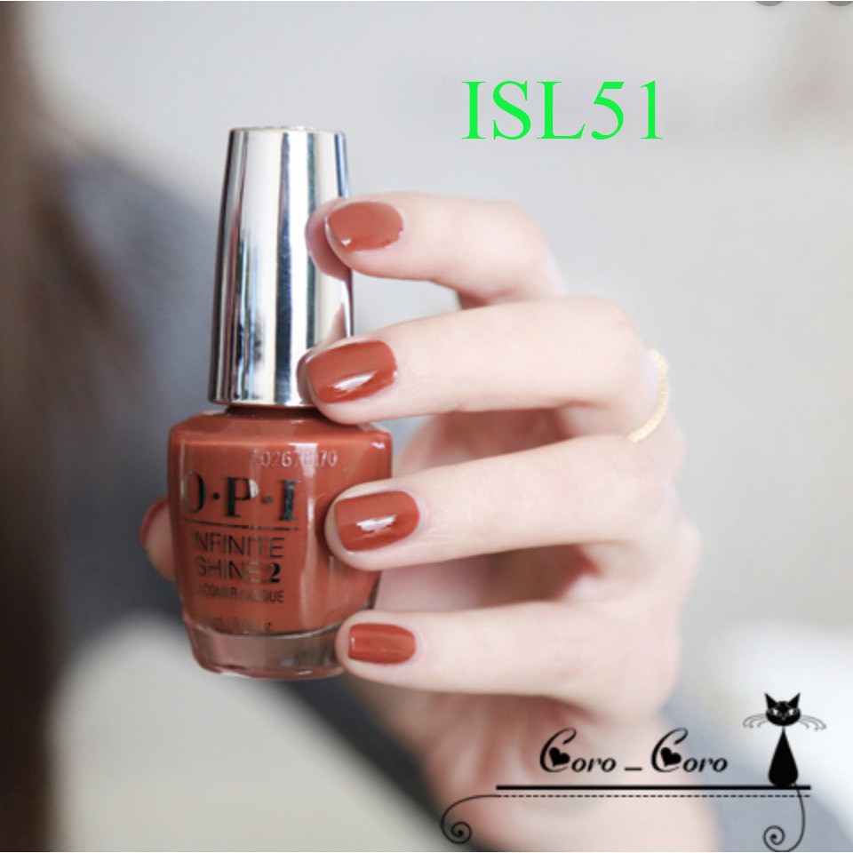 SALE 50% - Sơn Móng Tay OPI - Sơn Nắp Bạc Siêu Bóng ( ISL51)