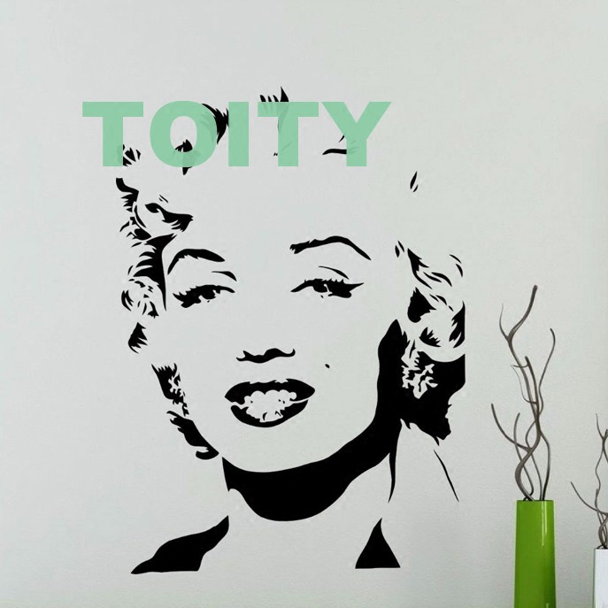 Tranh Dán Tường Hình Marilyn Monroe 5 Kiểu