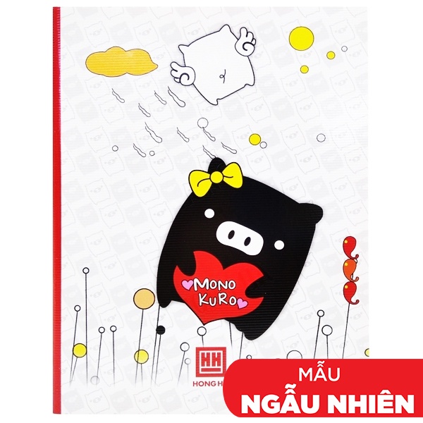 Tập Class MonoKuro Boo - 4 Ly Ngang 200 Trang - Hồng Hà 0390 (Mẫu Màu Giao Ngẫu Nhiên)
