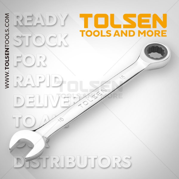 CỜ LÊ TỰ ĐỘNG TOLSEN FIXED COMBINATION RATCHET SPANNER 15204/ 15206/ 15208/ 15209/ 15210/ 15211/ 15213/ 15216/ 15217