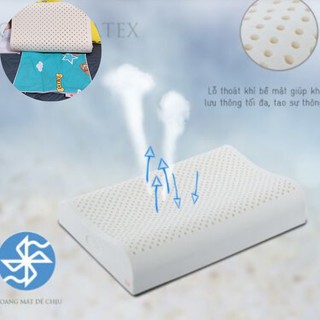 Gối nằm dợn sóng 100% cao su thiên nhiên Vạn Thành ( nhiều kích thước )