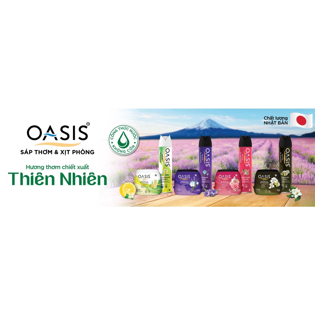 Sáp thơm OASIS Natural  Hương thơm từ thiên nhiên