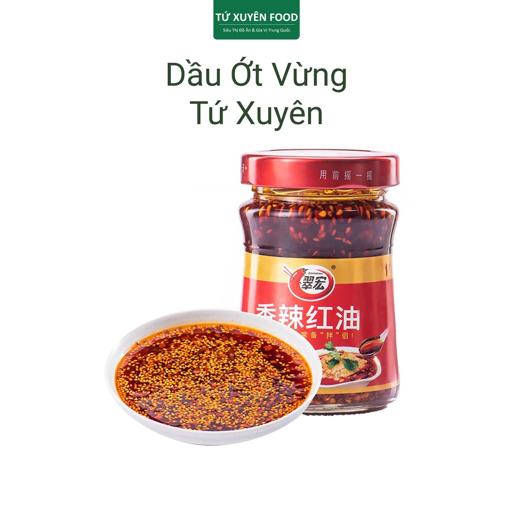 Dầu Ớt Vừng Tứ Xuyên Cuihong 200ml