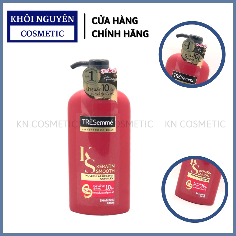 Cặp Dầu gội xả Thái Lan Dầu gội, dầu xả mềm mượt vào nếp Tresemme 425ml/450ml