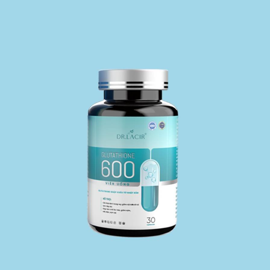 Glutathione 600 Viên Uống Dr.Lacir 30 capsules | Thế Giới Skin Care