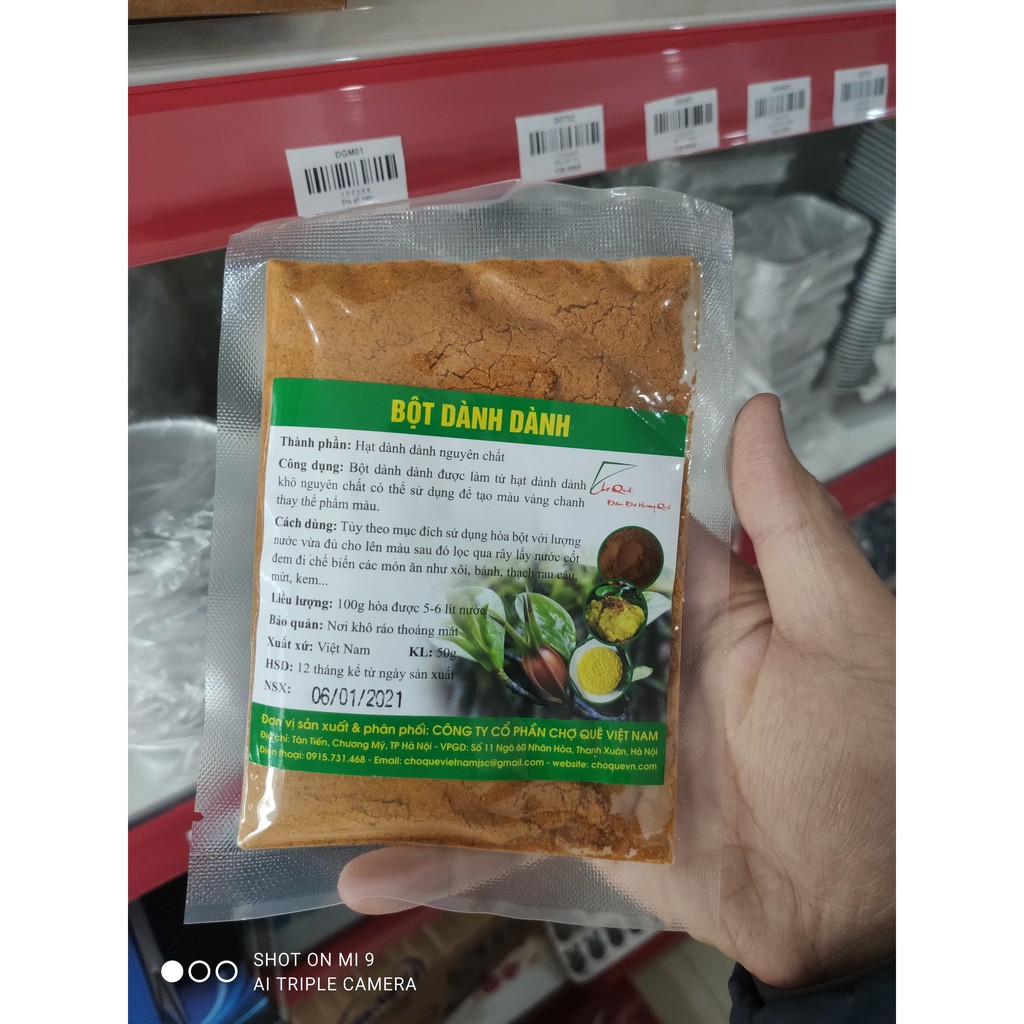 Bột Màu Làm Bánh 50Gr