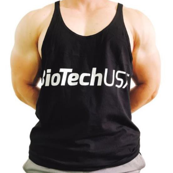 Áo Tank Top Ba Lỗ Chính Hãng Biotech Hàng Authentic - Áo Ba Lỗ Gymer