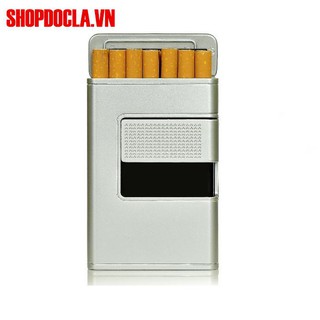 (Video review)Bao Đựng Thuốc Sáng Tạo Tự Động Đẩy lên Đựng 14 Điếu
