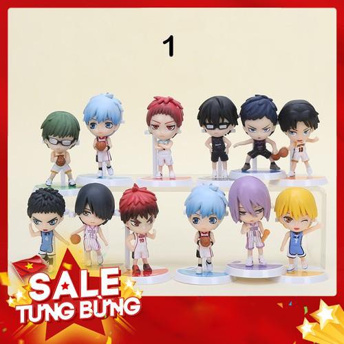 Set 6 mô hình nhân vật trong anime Kuroko No Basket đẹp mắt – Hàng nhập khẩu