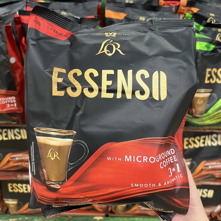 Cà phê hòa tan 3 in 1 Super Essenso Microground Coffee 3 in 1 Coffee Beans 20 x 25g (500g)