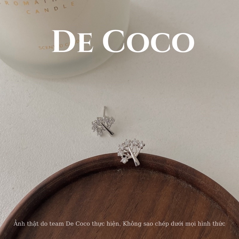 Khuyên tai nữ De Coco Twinkle Tree