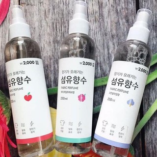 Xịt thơm quần áo hàn quốc dung tích 250ml