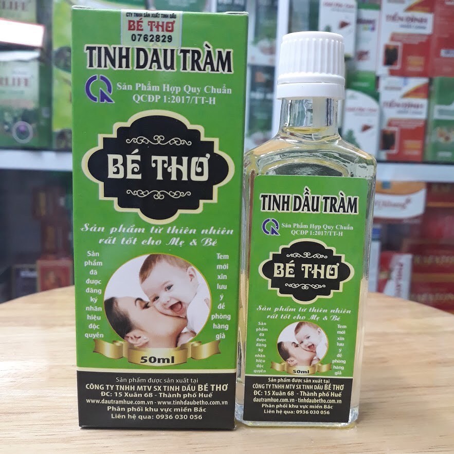 [CHÍNH HÃNG] Tinh Dầu Tràm Huế 🌳Loại Bán Chạy Nhất (50ml)