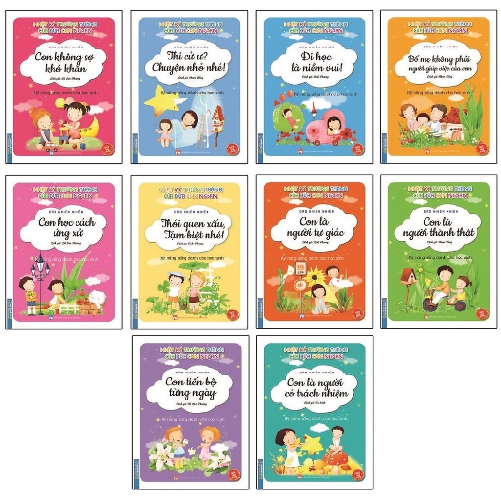 Sách - Combo Bộ 10 Cuốn - Nhật Ký Trưởng Thành Của Đứa Trẻ Ngoan  - Phần 2