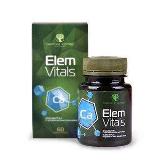 viên uống bổ sung Canxi siberian, elemvitals calcium siberi