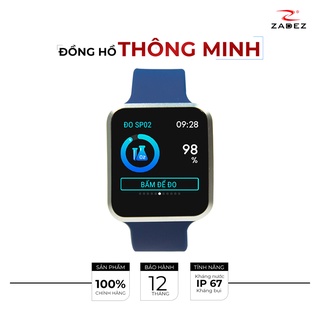 Đồng Hồ Thông Minh, đồng hồ thời trang nam nữ ZADEZ SmartWatch SQ2 Kháng nước bụi chuẩn IP67 | Hàng chính hãng