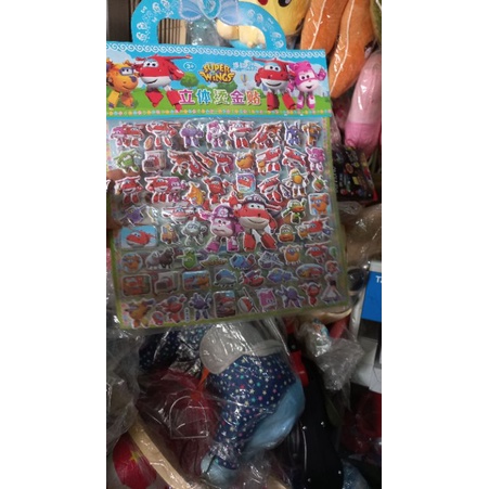 Hình dán 2 lớp đội bay siêu đẳng