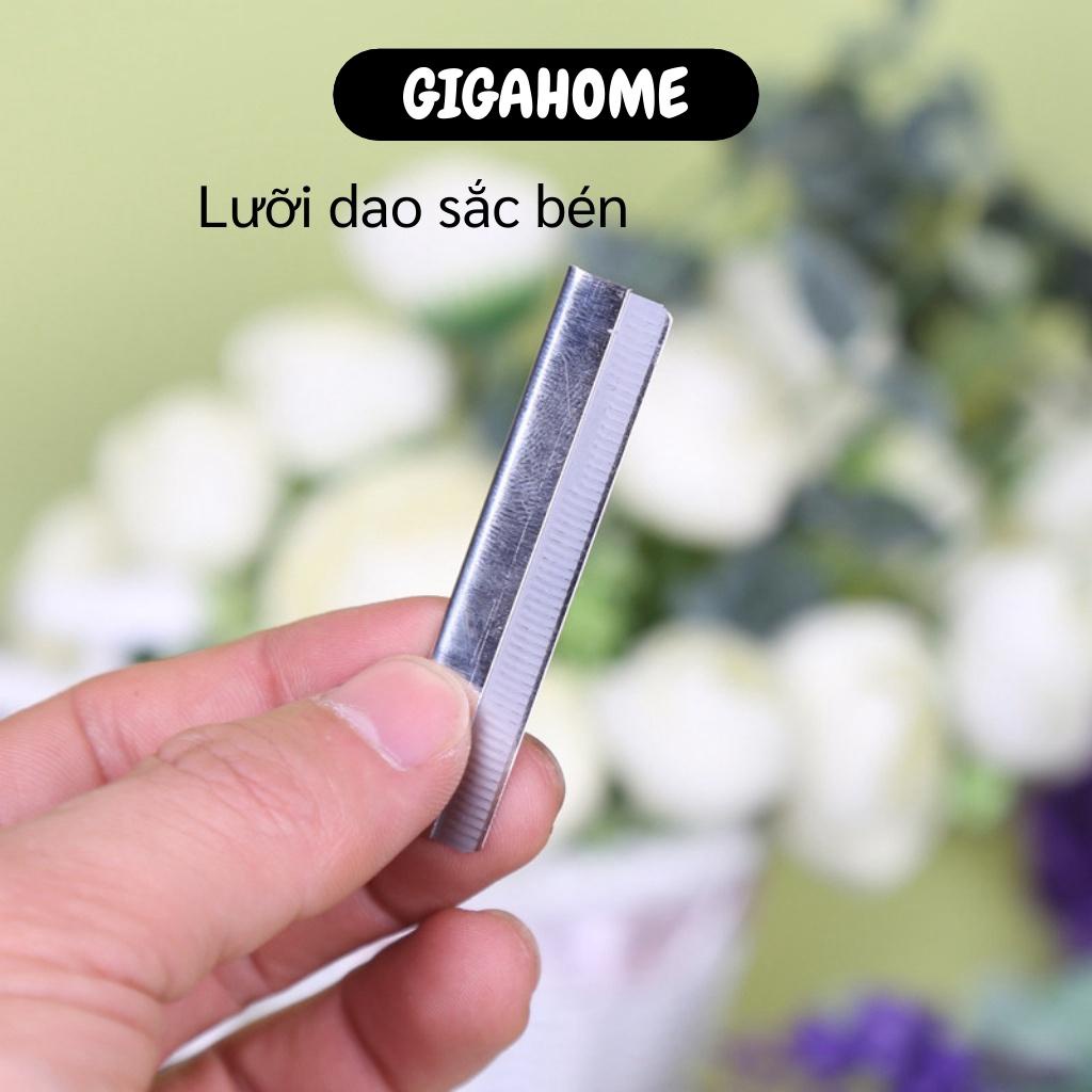 Lưỡi Dao Cạo GIGAHOME Dao Lam Tỉa Lông Mày Specal Chất Liệu Thép Không Gỉ, Bền 4523