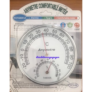 Nhiệt ẩm kế treo tường Anymetre TH600E