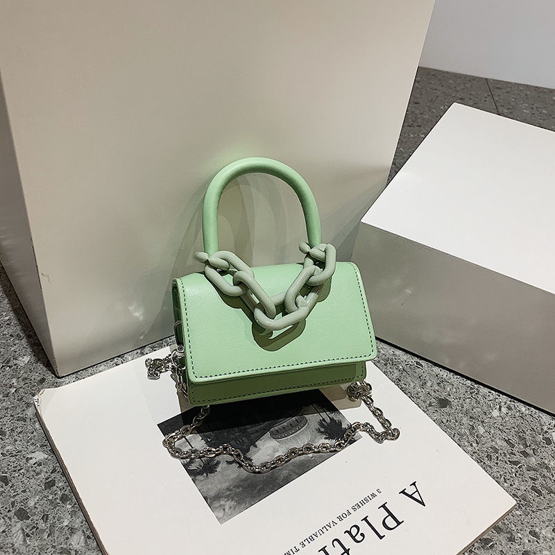 Hàng Có Sẵn uustudio Niche Túi Đựng Son Môi Mini Phối Dây Xích Đeo Vai Phong Cách Thời Trang Mới 2022