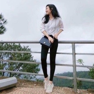 Quần Legging Nữ Xuất Hàn Cao Cấp
