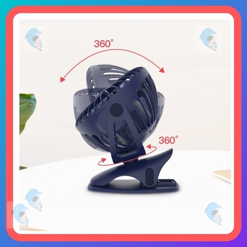 QUẠT SẠC TÍCH ĐIỆN MINI YOOBAO Pin 6400mah DUNG LƯỢNG CAO NHẤT Dùng Được 32H Liên Tục