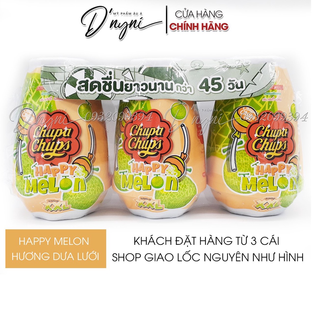 Sáp Thơm Phòng Khử Mùi FRESH TIME Chupa Chups Air Freshener Gel 230g Thái Lan XXL