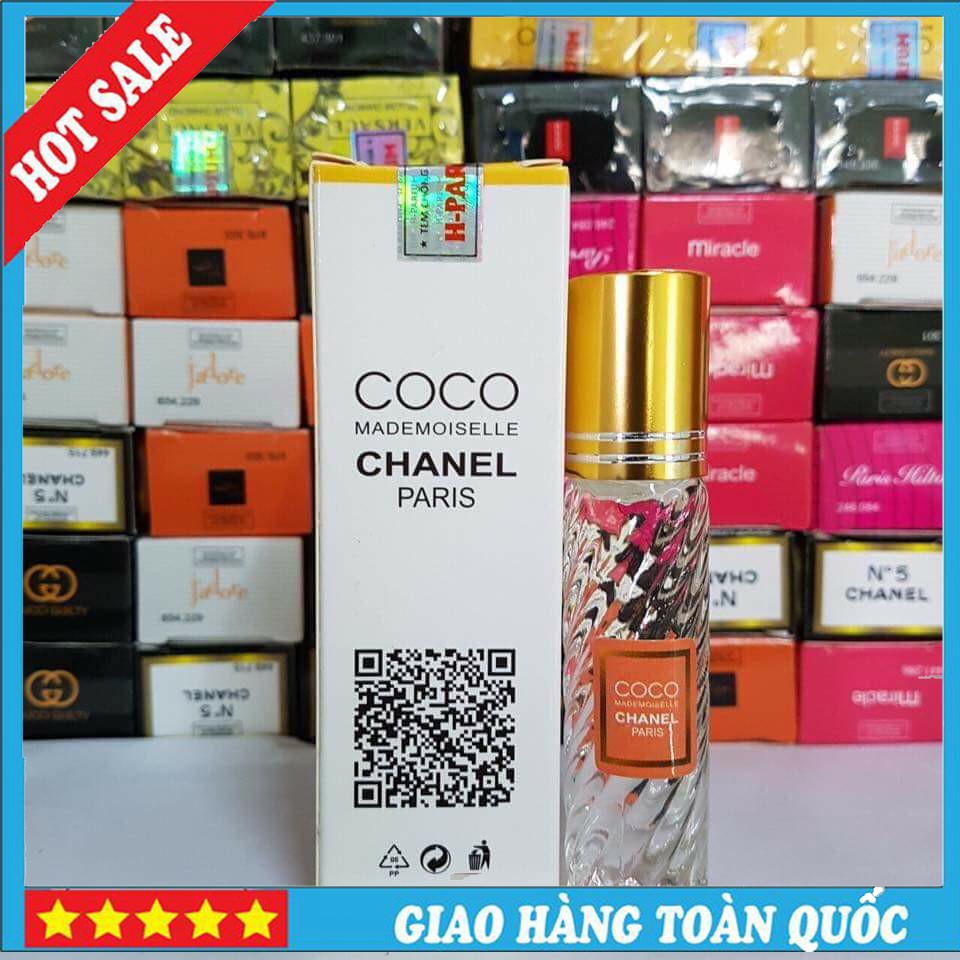 Nước hoa nữ coco chanel paris Hparfum 12ml (EDP) dạng lăn - nước hoa pháp chính hãng